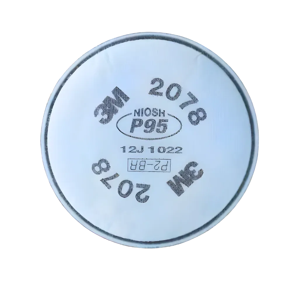 Filtro para partículas P95 con alivio vapores orgánicos y gases ácidos 3M(TM), protección respiratoria, modelo 2078 C/2 PIEZAS